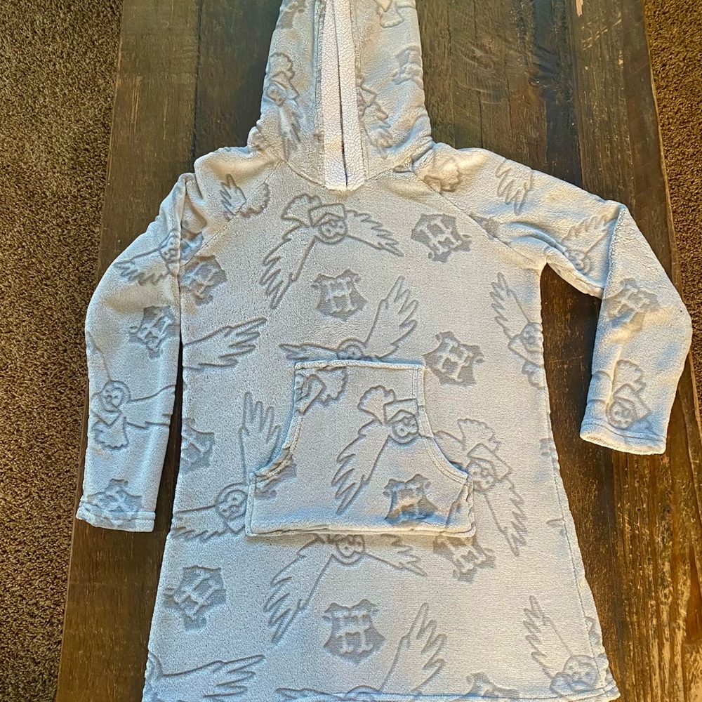 Cozy Gray Kids Pajama Robe